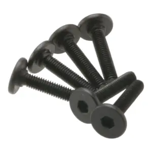 Traxxas Screws 3x15mm flat-head machine (hex drive) (6)