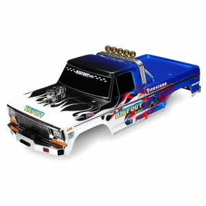 Traxxas Body Bigfoot Flame Officially Licensed replica (painted decals applied)