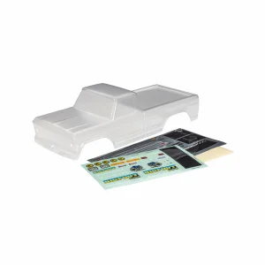 Traxxas Body, Bigfoot No. 1 (clear, requires painting)/ window masks/ decal sheet (requires 3747 body support for clipless mounting)
