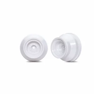 Traxxas Wheels, white, dual profile (2.0 outer 3.0 inner) (2)