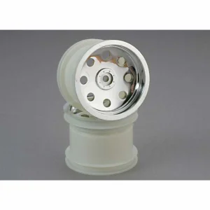 Traxxas Slotted Chrome 2.2 Wheels rear