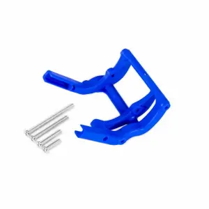 Traxxas Wheelie Bar Mount + Screws, Blue