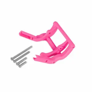 Traxxas Wheelie Bar Mount + Screws, Pink