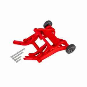 Traxxas Wheelie Bar + Screws (Assembled), Red