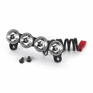 Traxxas LED light bar, front (assembled)/ 3x8 BCS (2)/ 25x8 BCS (2)