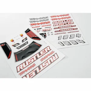 Traxxas Decal sheets Rustler