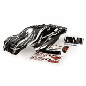 Traxxas Electric Rustler VXL 2WD Bodyshell - Half Painted Pro Graphix
