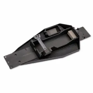 Traxxas Lower Chassis, Steel Grey