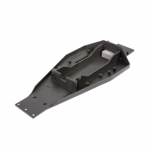Traxxas Lower chassis (black) (166mm long battery compartment) (fits both flat and hump style battery packs) (use only with 3725R ESC mounting plate)