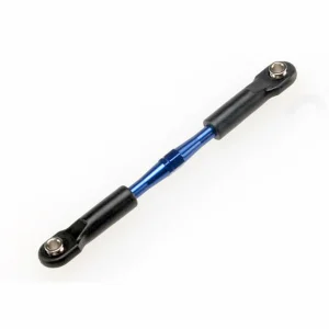 Traxxas Turnbuckle Aluminium (blue-anodized) camber link front 39mm (1)(assembled w/rod ends)/hollow balls (2)(See part 3741A for complete camber link set)