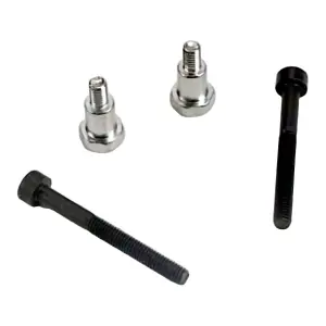 Traxxas Shoulder screws steering bellcranks (3x30mm cap-head machine) (2)/ draglink shoulder screws (chrome) (2)