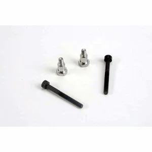 Traxxas Shoulder screws steering bellcranks (3x30mm cap-head machine) (2)/ draglink shoulder screws (chrome) (2)