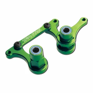 Traxxas Steering bellcranks drag link (green-anodized 6061-T6 Aluminium)/ 5x8mm ball bearings (4)/ hardware (assembled)