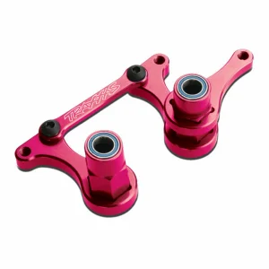 Traxxas Aluminium Steering Bellcranks pink-anodized