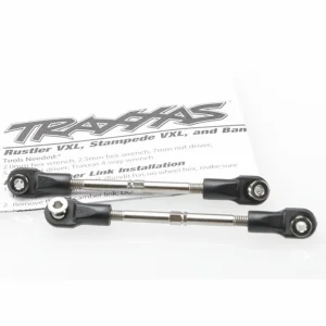Traxxas Turnbuckles toe link 59mm (78mm center to center) (2) (assembled with rod ends and hollow balls)