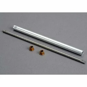 Traxxas Driveshaft/ stuffing tube/bushings (self-lubricating) (2)