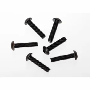 Traxxas Screws 4x18mm button-head machine (hex drive) (6)