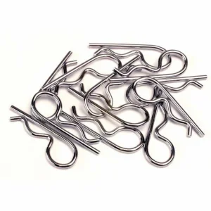 Traxxas Heavy Duty Body Clips - Silver (12)
