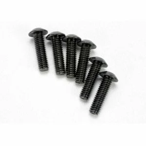 Traxxas Screws 4x14mm button-head machine (hex drive) (6)