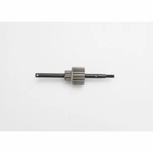 Traxxas Input shaft/ drive gear assembly (18-tooth steel top gear)