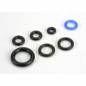 Traxxas O-ring set: for carb base/ air filter adapter/High Speed needle (2)/ low-speed spray bar (2)