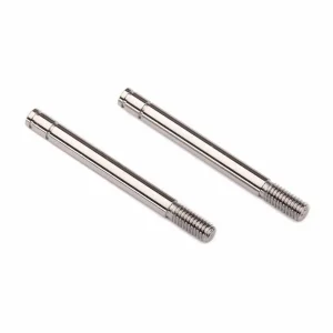 Traxxas Shock shafts steel chrome finish (32mm) (2)