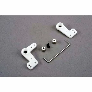 Traxxas Bellcranks (L R)/ 1.5mm wire draglink/ 1.5mm set screw collars (2)