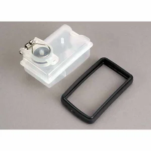 Traxxas Rustler Fuel tank (75cc) with rubber vibration cushions (2)