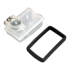 Traxxas Rustler Fuel tank (75cc) with rubber vibration cushions (2)