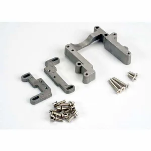 Traxxas Engine mount 2 piece Aluminium (w/ screws) (N. Rustler/Sport)