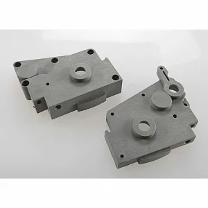 Traxxas Gearbox halves (grey) (left right)
