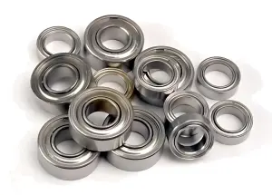 Ball Bearings -Steel Shielded (5x11x4mm) (6) & 5x8x2.5mm (8)