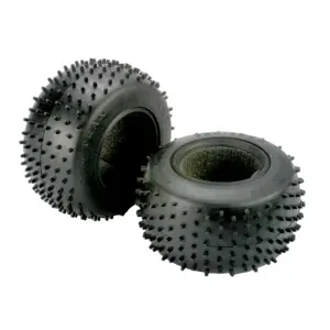 Traxxas Tires Pro-Trax spiked 2.2 (soft-compound)(rear) (2)/ foam inserts (2)