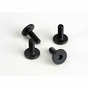 Traxxas Screws 3x10mm flat-head machine (hex drive) (4)