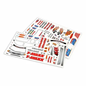 Traxxas Decal sheet T-MAXX (use with 4911X body)