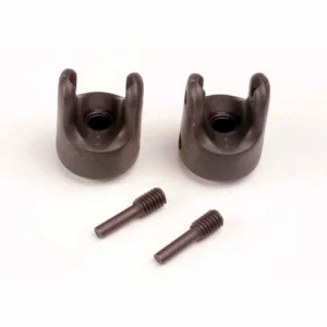 Traxxas Differential output yokes (heavy duty) (2)/ set screw yoke pins M4/10 (2)
