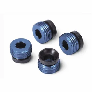 Traxxas Aluminium Pivot Ball Caps blue-anodized