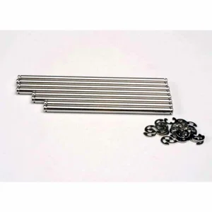 Traxxas Suspension pin set stainless steel (w/ E-clips)