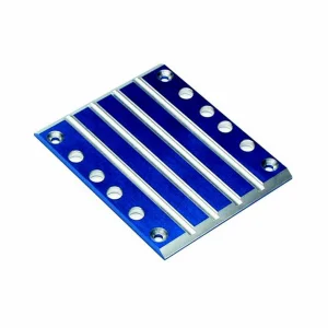 Traxxas Skid plate transmission T6 Aluminium (blue)