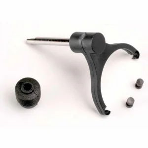 Traxxas Shift fork-shaft/ shift fork pads (2)/ rubber shift shaft seal