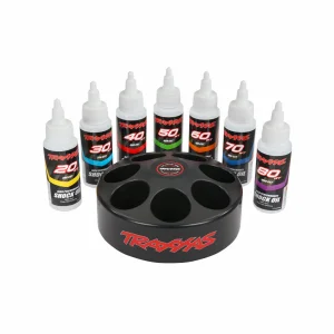Traxxas Spinning Carousel Rack with 7 Oils