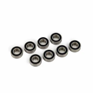Traxxas Ball bearing, black rubber sealed, stainless (5x11x4mm) (8)
