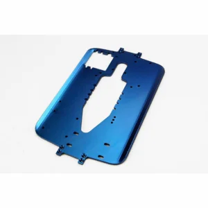 Traxxas 6061-T6 blue-anodized Aluminium chassis (4.0mm) (standard replacement for all MAXX series)