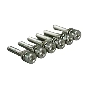 Traxxas Screws 3x15mm cap-head machine (hex drive) (with split and flat washers) (6)