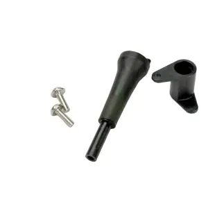 Traxxas Slide carb linkage bellcrank post/ 5x8x2.5 plastic bushing (2)/ bellcrank/ 5x8x0.5 fiber washer (2)/ 3x10 WM