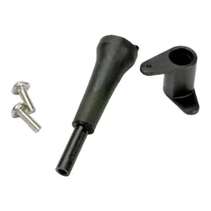 Traxxas Slide carb linkage bellcrank post/ 5x8x2.5 plastic bushing (2)/ bellcrank/ 5x8x0.5 fiber washer (2)/ 3x10 WM