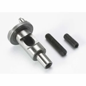 Traxxas Crankshaft multi-shaft (for engines w/ starter) (with 5x15mm 5x25mm inserts for short and standard crank lengths) (TRX 2.5 2.5R 3.3)