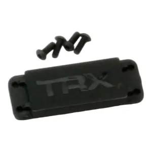 Traxxas Cover plate steering servo/ 3x8 BCS (4)
