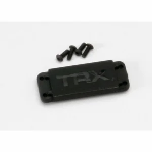 Traxxas Cover plate steering servo/ 3x8 BCS (4)
