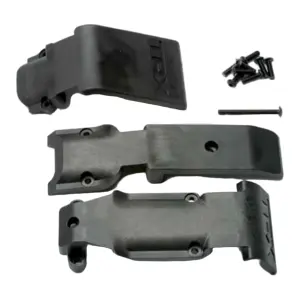 Traxxas Skid plate set front (2 pieces plastic)/ skid plate rear (1 piece plastic)